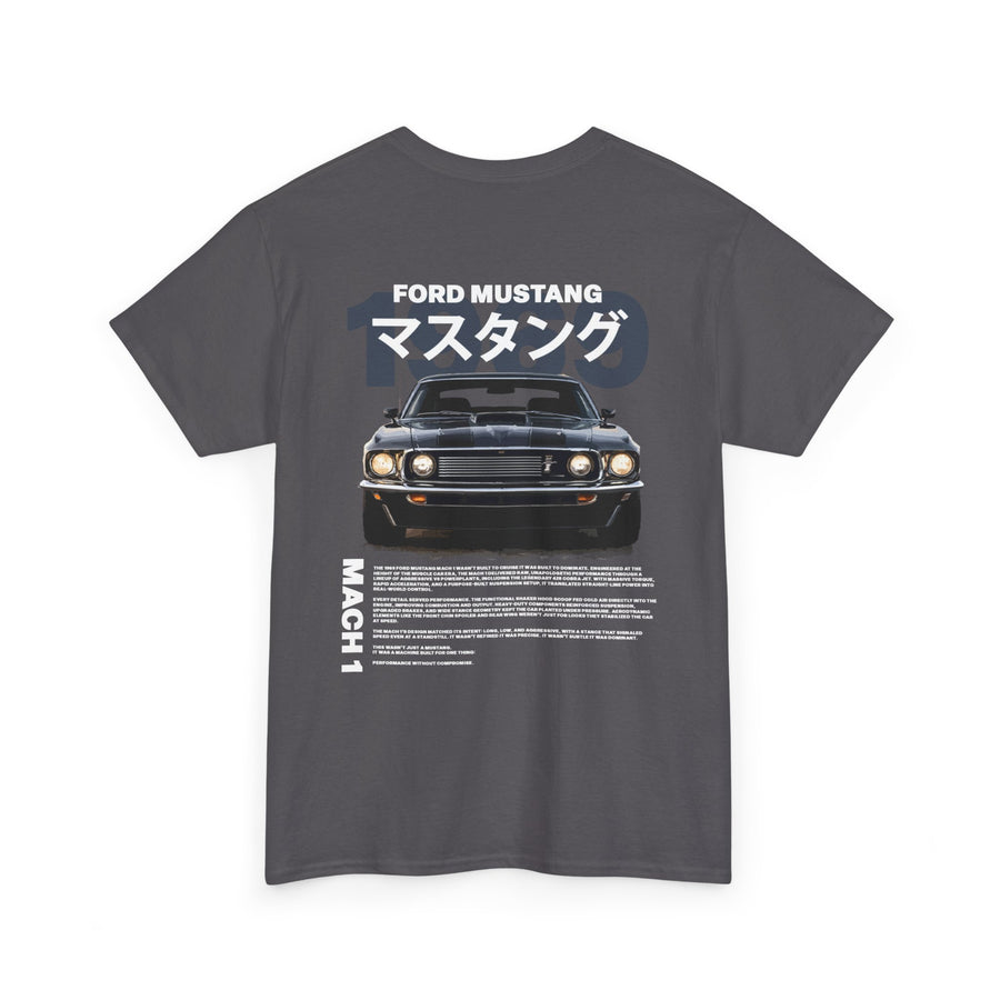 Ford Mustang Mach 1 Tee — Retro Japanese Car Graphic T-Shirt