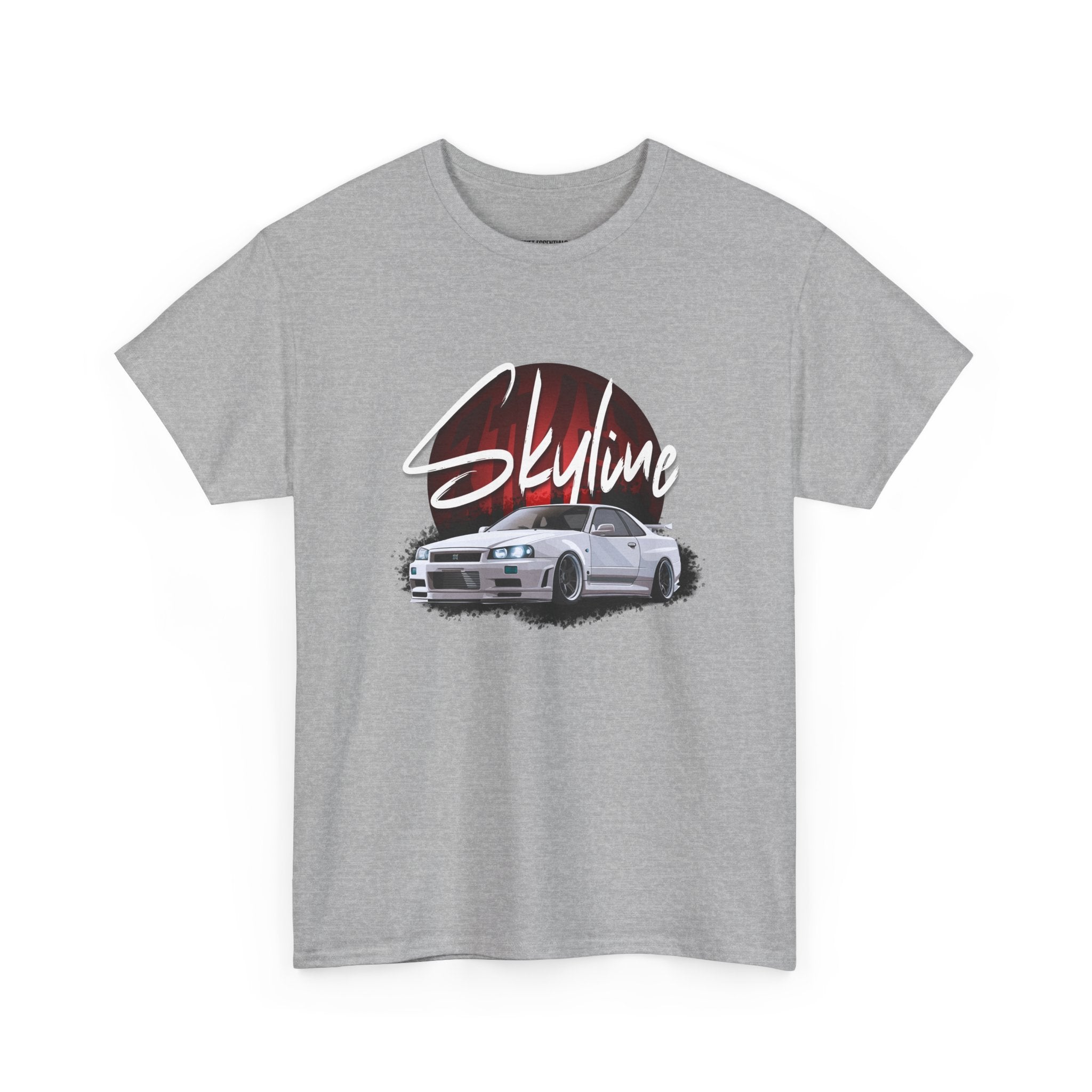 Skyline Car T‑Shirt — Retro JDM Racing Graphic Tee