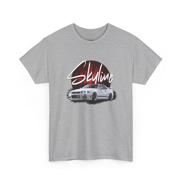 Skyline Car T‑Shirt — Retro JDM Racing Graphic Tee