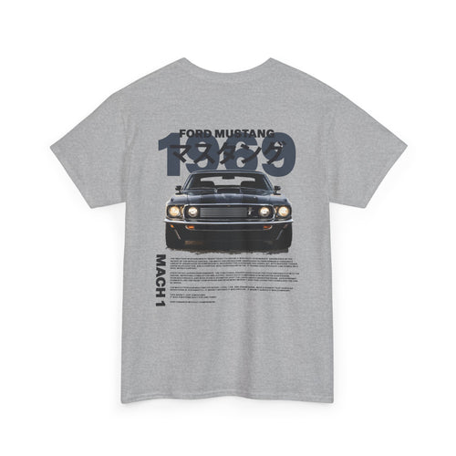 Ford Mustang Mach 1 Tee — Retro Japanese Car Graphic T-Shirt