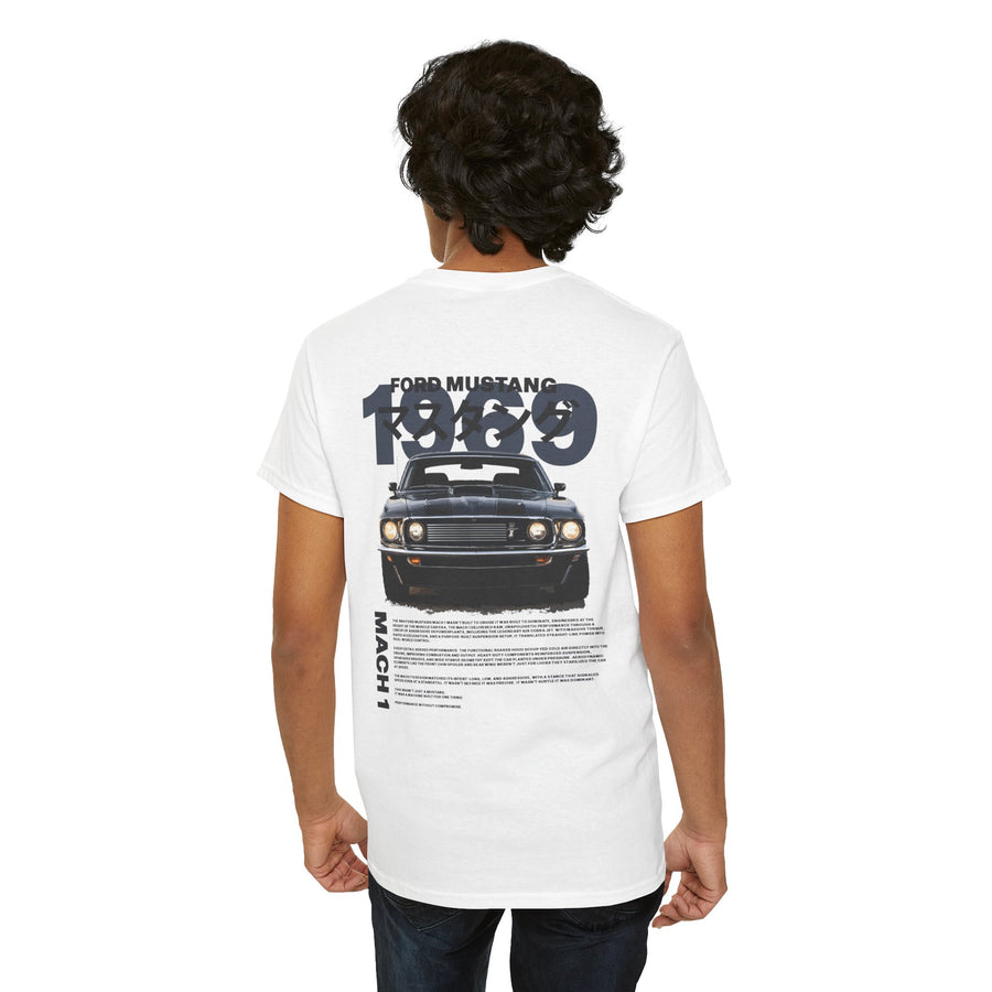 Ford Mustang Mach 1 Tee — Retro Japanese Car Graphic T-Shirt