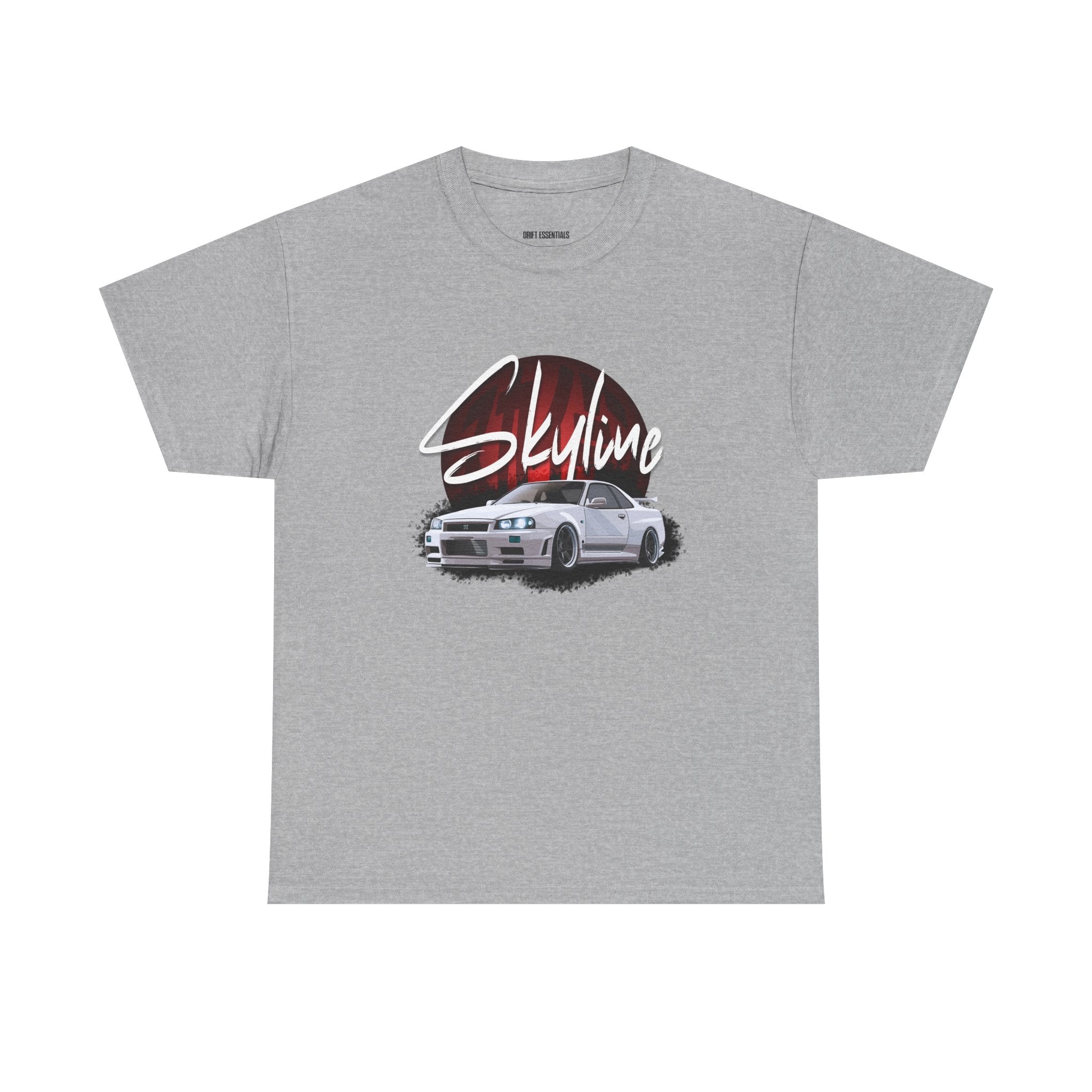 Skyline Car T‑Shirt — Retro JDM Racing Graphic Tee